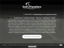 Tablet Screenshot of golfespagne.com